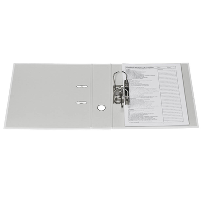 Artikelbild 6 für DONAU Klassik Ordner weiß Karton 7,5 cm DIN A4, Artikelnummer 183970