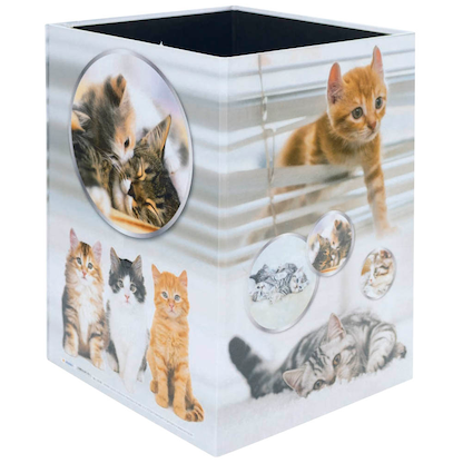 Artikelbild 3 für HERMA Papierkorb 15,0 l Katzen, 1 St., Artikelnummer 259727