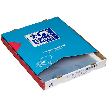 Artikelbild 7 für 100 OXFORD Prospekthüllen DIN A4 transparent genarbt 0,12 mm, Artikelnummer 704940
