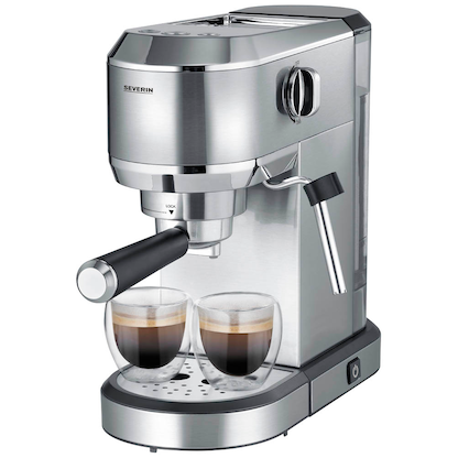 Artikelbild 17 für SEVERIN KA 5997 Newspresa Siebträgermaschine silber, Artikelnummer 558738