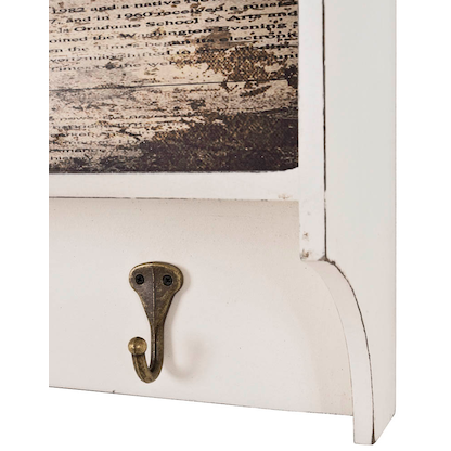 Artikelbild 4 für HAKU Möbel Wandgarderobe 89961 Motiv Holz 4 Haken 65,0 x 40,0 cm, Artikelnummer 553242