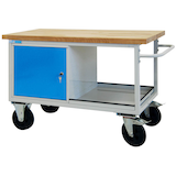 Artikelbild 1 für ADB Werkbank lichtgrau, lichtblau 130,0 x 60,0 x 82,7 cm, Artikelnummer 892853