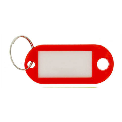 Artikelbild 24 für WESTCOTT Schlüsselanhänger rot, 100 St., Artikelnummer 315836