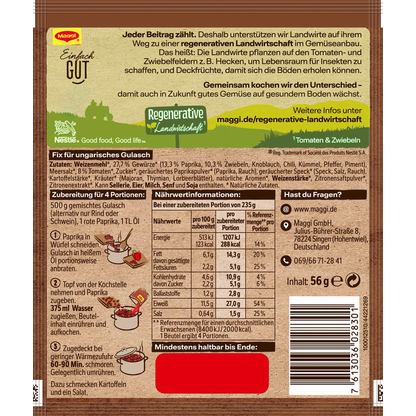 Artikelbild 3 für Maggi® ungarisches Gulaschsauce 30x 4 Portionen, Artikelnummer 612808