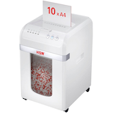 Artikelbild 1 für HSM shredstar Autofeed X200 Aktenvernichter mit Partikelschnitt P-4, 4 x 12 mm, bis 200 Blatt, weiß, Artikelnummer 694608