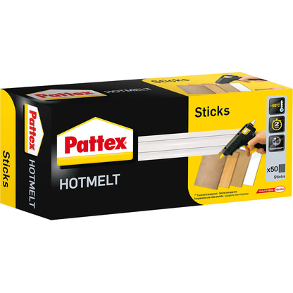Artikelbild 2 für Pattex Heißklebesticks HOTMELT transparent, 50 St., Artikelnummer 103343