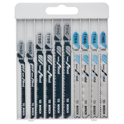 Artikelbild 2 für AKTION: BOSCH Basic for Metal and Wood Stichsägeblätter-Set 10-teilig mit Prämie nach Registrierung, Artikelnummer 902332