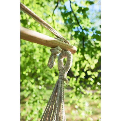 Artikelbild 4 für Garden Pleasure Hängesessel TOBAGO weiß, blau, 1 St., Artikelnummer 542938