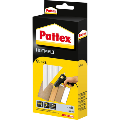Artikelbild 9 für Pattex Heißklebesticks HOTMELT transparent, 25 St., Artikelnummer 103362