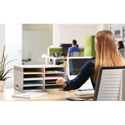 Artikelbild 2 für Fellowes Sortierstation grau mit 8 Fächer, Artikelnummer 238340