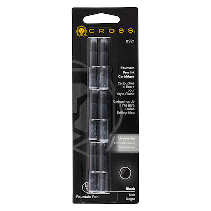 Artikelbild 12 für CROSS Tintenpatronen für Füller schwarz 6 St., Artikelnummer 384309