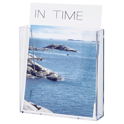 Artikelbild 2 für helit Wandprospekthalter transparent DIN A5, Artikelnummer 325112