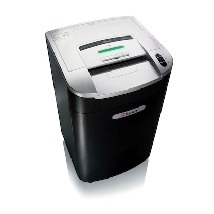 Artikelbild 3 für Rexel Mercury RLM20 Aktenvernichter mit Partikelschnitt P-4, 4 x 40 mm, bis 20 Blatt, schwarz, Artikelnummer 549749