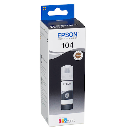 Artikelbild 2 für EPSON 104/T00P14 schwarz Tintenflasche, Artikelnummer 576936