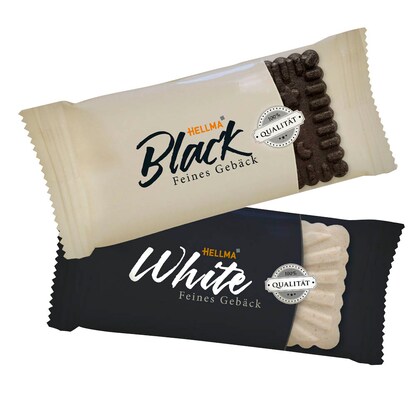 Artikelbild 2 für HELLMA Black & White Kekse 200 St., Artikelnummer 807317