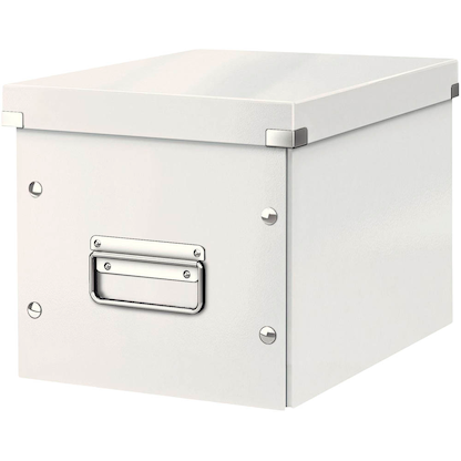 Artikelbild für AKTION: LEITZ Click & Store Aufbewahrungsbox 10,0 l weiß 26,0 x 26,0 x 24,0 cm mit Prämie nach Registrierung, Artikelnummer 523086