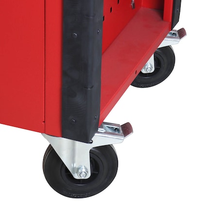 Artikelbild 8 für ADB HQ Werkstattwagen mit Lochwand schwarz 7 Schubladen, Artikelnummer 892444