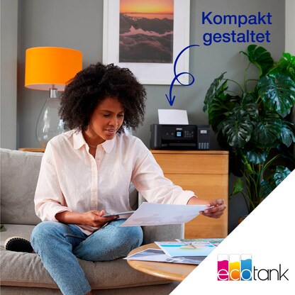 Artikelbild 7 für EPSON EcoTank ET-2825 3 in 1 Tintenstrahl-Multifunktionsdrucker schwarz, Artikelnummer 450029