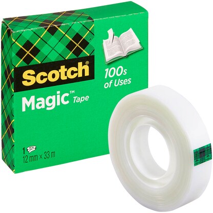 Artikelbild für Scotch Magic™ Tape Klebefilm matt 12,0 mm x 33,0 m 1 Rolle, Artikelnummer 327544