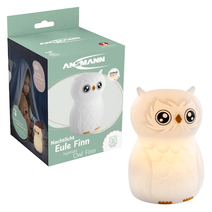 Artikelbild 5 für ANSMANN Eule Finn LED Nachtlicht weiß 9,23 cm, 0,2 W, Artikelnummer 629467
