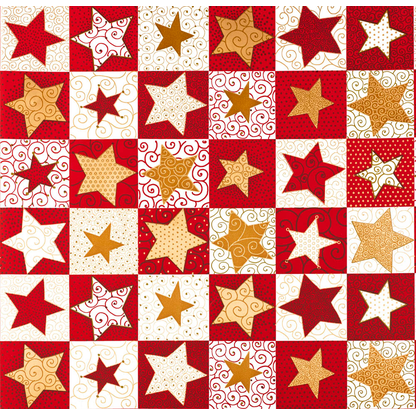 Artikelbild 3 für JUNG SCHÖNER VERPACKEN Geschenkpapier Silent Night Sterne mehrfarbig, 20,0 m, Artikelnummer 384198