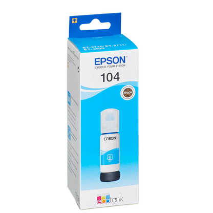 Artikelbild 2 für EPSON 104/T00P24 cyan Tintenflasche, Artikelnummer 576963