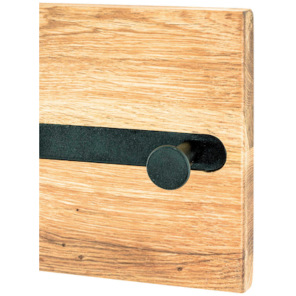 Artikelbild 3 für HAKU Möbel Wandgarderobe 22314 braun Holz 5 Haken 60,0 x 15,0 cm, Artikelnummer 551683