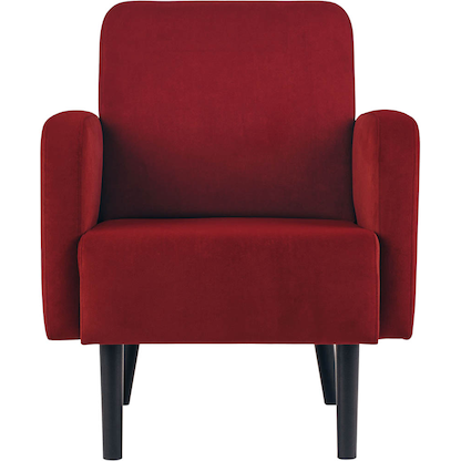 Artikelbild für meet powered by PAPERFLOW Sessel LISBOA rot schwarz Stoff, 1 St., Artikelnummer 851133