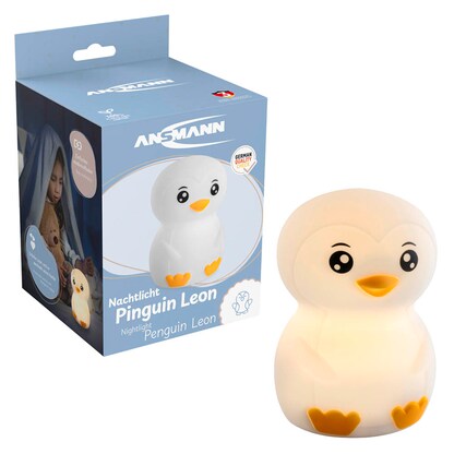 Artikelbild 7 für ANSMANN Pinguin Leon LED Nachtlicht weiß 9,23 cm, 0,2 W, Artikelnummer 629499