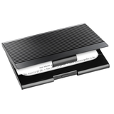 Artikelbild 1 für SIGEL Visitenkartenetui schwarz, für bis zu 20 Visitenkarten, Artikelnummer 353742