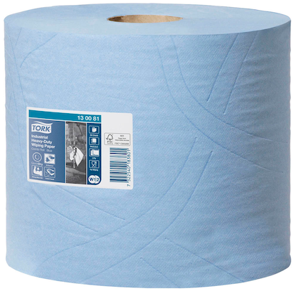 Artikelbild 2 für 2 TORK Putztuchrollen Advanced 440 3-lagig blau, 350 Blätter, Artikelnummer 499566