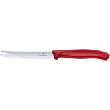 Artikelbild 1 für VICTORINOX Wurstmesser Swiss Classic silber, rot, Klinge: 11,0 cm, 1 St., Artikelnummer 258754