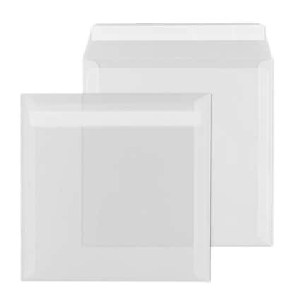 Artikelbild 6 für ÖKI Briefumschläge quadratisch ohne Fenster transparent haftklebend 50 St., Artikelnummer 972483
