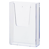 Artikelbild 1 für helit Wandprospekthalter transparent 1/3 DIN A4, Artikelnummer 325105