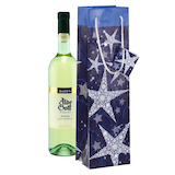 Artikelbild 1 für 5 SIGEL Geschenktüten für Flaschen Shining Star Motiv 10,0 x 35,0 cm, Artikelnummer 188932