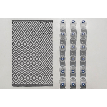 Artikelbild 5 für WENKO Badematte Turpan dunkelgrau, weiß 50,0 x 80,0 cm, Artikelnummer 810207