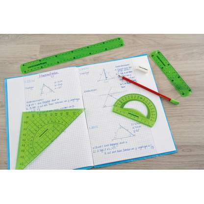 Artikelbild 3 für EBERHARD FABER Geometrie-/Zeichenset grün, Artikelnummer 709024
