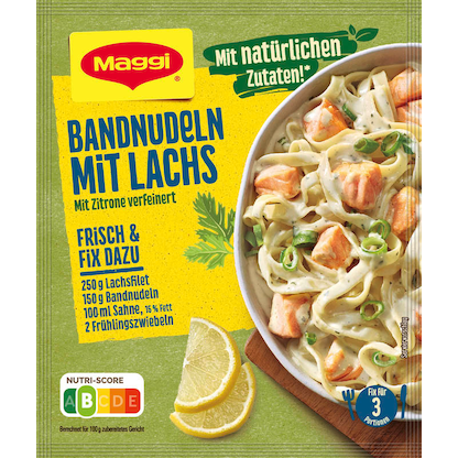 Artikelbild 2 für Maggi® Bandnudeln mit Lachs Sauce 18x 3 Portionen, Artikelnummer 613271