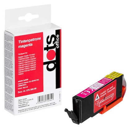 Artikelbild 17 für dots magenta Druckerpatrone kompatibel zu Canon CLI-581 M XXL, Artikelnummer 575359