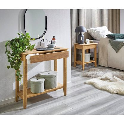 Artikelbild 3 für HAKU Möbel Konsole Nachttisch Massivholz eiche 50,0 x 40,0 x 60,0 cm, Artikelnummer 340426