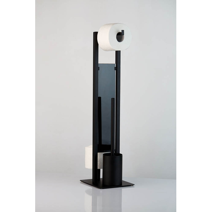 Artikelbild 3 für WENKO WC-Garnitur Rivalta schwarz matt Holz, Artikelnummer 530711