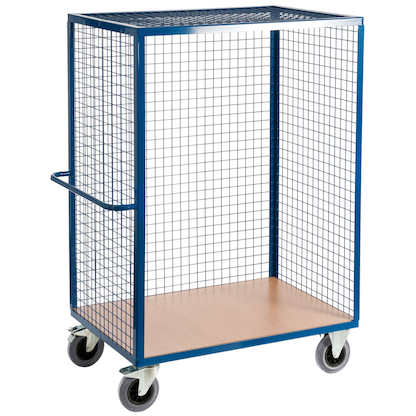 Artikelbild 2 für Rollcart Paketwagen 08-7656 blau 138,5 x 82,0 x 180,0 cm, Artikelnummer 105953