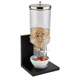 Artikelbild 1 für APS Müslispender Bridge Buche schwarz, silber 4,5 l, Artikelnummer 270159