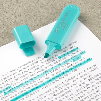 Artikelbild 6 für FABER-CASTELL TL 46 Pastell Textmarker farbsortiert, 8 St., Artikelnummer 274286