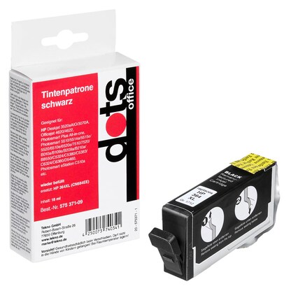 Artikelbild 8 für dots schwarz Druckerpatrone kompatibel zu HP 364XL (CN684EE), Artikelnummer 575371