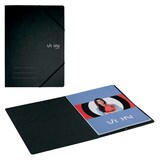 Artikelbild 1 für VON LEITZ Eckspanner DIN A4 schwarz, 1 St., Artikelnummer 635288