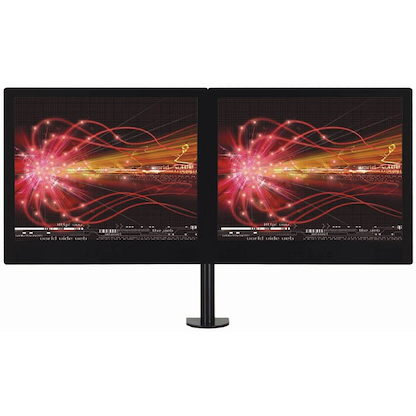 Artikelbild 3 für Neomounts Monitor-Halterung FPMA-D960D FPMA-D960D schwarz für 2 Monitore, Tischklemme, Artikelnummer 784785