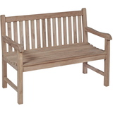Artikelbild 1 für Garden Pleasure Gartenbank Solo 940128 natur Holz 120,0 cm, Artikelnummer 203481