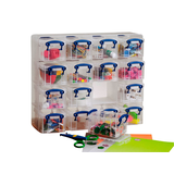 Artikelbild 1 für Really Useful Box Kleinteilemagazin 16x 0,3 l transparent 37,5 x 12,5 x 31,0 cm, Artikelnummer 112538