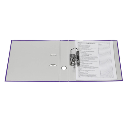 Artikelbild 6 für DONAU Klassik Ordner lila Karton 5,0 cm DIN A4, Artikelnummer 183889